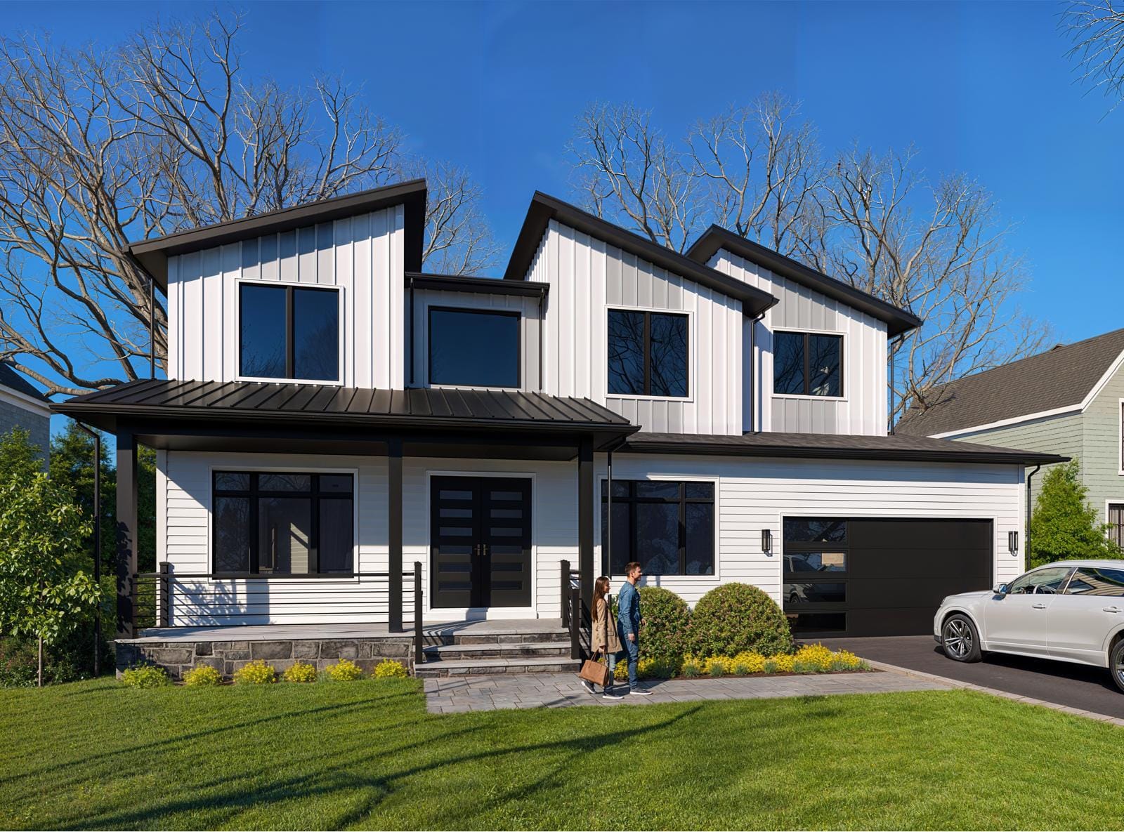 Single family home exterior in Livingston, NJ